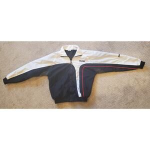 Child Size 128 (7/8) Kwon Black and White Windbreaker Jacket